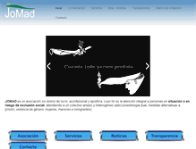 Tablet Screenshot of jomad.org